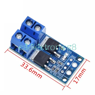 15A 400W MOS FET Trigger Switch Drive Module PWM Regulator Control Panel NEW • $0.93