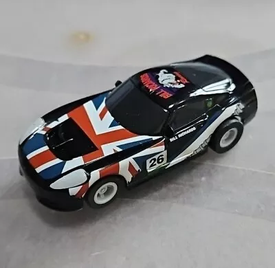 Hornby Micro Scalextric 12V 1:64 Slot Car Untested Black Dodge Viper  • £10