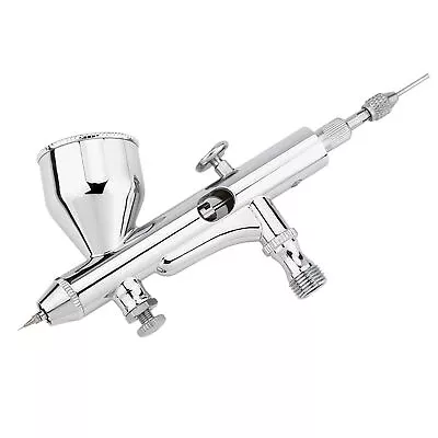 Dual Action Airbrush Kit 0.2mm/0.3mm/0.5mm Needle Art Spray Gun For Cake/Nail /M • $55.04