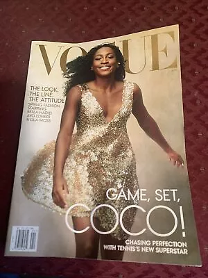 Vogue MAGAZINE April 2024 Issue Coco Gauff Cover • $5.69