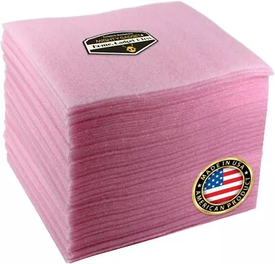 50 Pcs Anti-static 12x12x1/8  Foam Wrap Sheets • $15.99