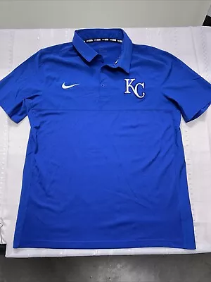 Nike BSBL MLB Kansas City Royals KC Shirt - Adult Size Large • $19.99