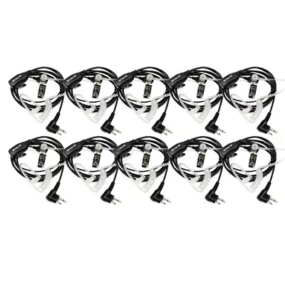 10*Mic 2Pin Earpiece For Motorola GP308 CLS1110 VL130 MV12 XV1100 Two Way Radios • $93.99