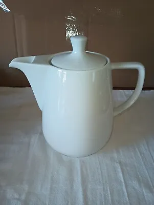 Melitta Teapot Porcelain Germany-White-8  • $18.99