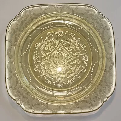 Indiana Glass  Recollection  Amber 7 In Salad Plates • $12