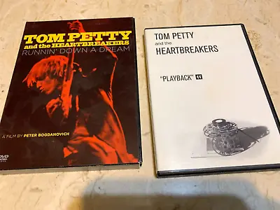 $29.99 • Buy Tom Petty Playback DVD And Runnin' Down A Dream Film DVD/CD Box Set - Both