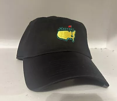 New 2024 Masters Black Men's Cotton Hat Cap Augusta National Golf Club ANGC • $50