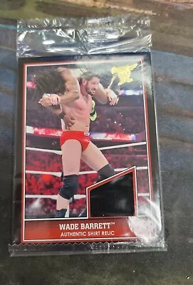 2013 Topps WWE Authentic Shirt Relic Wade Barrett WWE • $4.99