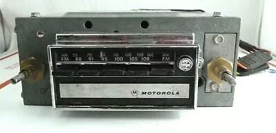 Vintage Motorola Car Stereo Radio 8 Track Player AM/FM Push Button TF864AX • $79.85