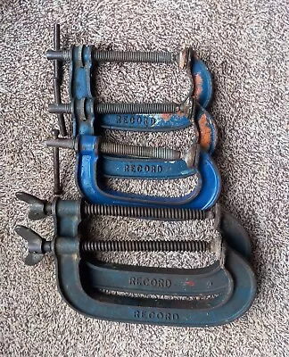 Record G Clamp Set USED  • £34.99