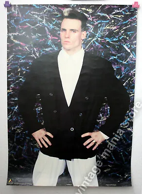 AUTHENTIC VINTAGE 1991 VANILLA ICE 62X89cm POSTER ANABAS ENGLAND NEW NOS! • $29.99