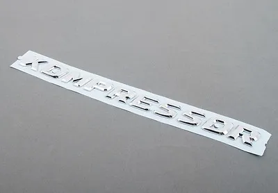 Mercedes-Benz Genuine Front Emblem - Kompressor - Fender New SLK230 SLK32AMG • $39.99