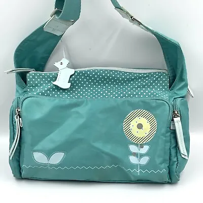 Radley Of London Compact Changing Travel Bag Baby Bag In Green/Turquoise • £9.99