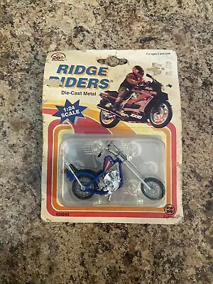  Vintage 1994 Easy Rider Zylmex #29240 Ridge Riders Die Cast Motorcycle  SEALED  • $14.99