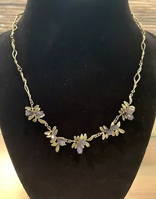 Michael Michaud Botanical Collection “ Purple Wisteria “ Necklace • $145