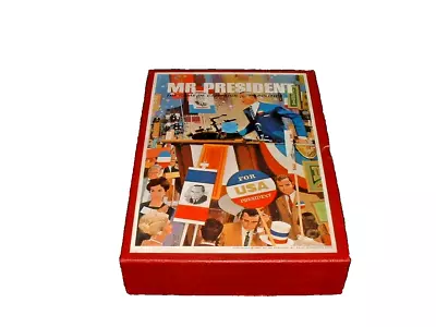 1967 Vintage Mr PRESIDENT 3M Game Bookshelf Edition Debate Politics COMPLETE • $30