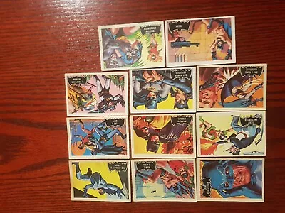 A&BC-BATMAN (PINK BACK WITH FAN CLUB PANEL) 11 Cards Nice Condition  • £9.99