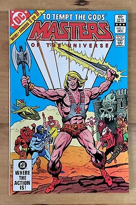 Masters Of The Universe #1 ~ Dc Comics 1982 ~ Vf+ Stock Photo • $22