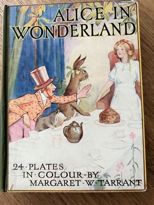 £45 • Buy Alice In Wonderland Vintage Book, Illustrated By Margaret Tarrant C1911-1920s