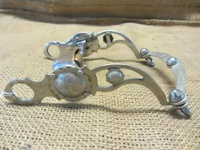 Vintage Ornate Silver Mounted Bit Harness Bridle Horse Rodeo Bridles 10596 • $279.96