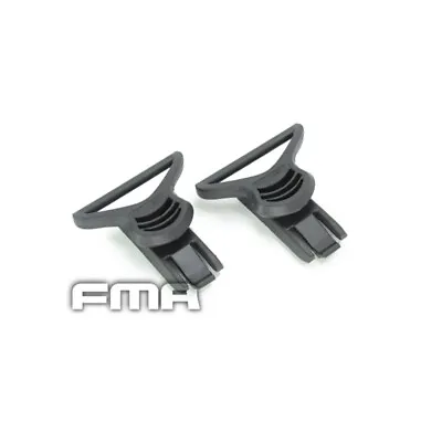 FMA Tactical Fast Helmet Goggle Swivel Clips Set 36mm For Side Rails Mount 2pcs • £8.28