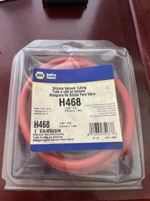 $19.99 • Buy 6FT 5.6mm (7/32 ) Silicone Vacuum Tubing Hose Line Napa H468 Coolant Air Water