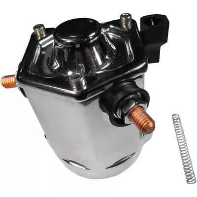 Terry Components Starter Solenoid Body - Chrome | 555140 • $167.39