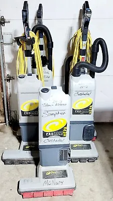 LOT Of 5-ProTeam ProForce 1500XP Commercial Upright Vacuum Cleaner PARTS/REPAIR • $750