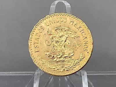 KM #478 1959 MEXICO 20 Peso Gold Coin (16.66 Grams 900 Fine) UNC • $1085