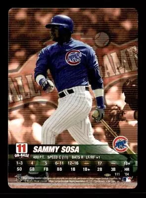 2004 MLB Showdown Pennant Run #111 Sammy Sosa • $2.99
