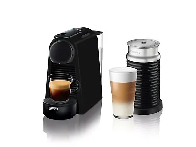 $299 • Buy Delonghi EN85BMAE Nespresso Essenza Mini Capsule Machine With Aeroccino - Black