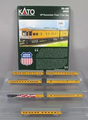 Kato 106-086 N Union Pacific Excursion N Gauge Train Set (Set Of 7) • $187.97