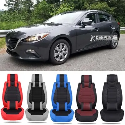 $134.99 • Buy For Mazda 3 6 CX-5 CX-7 Seat Covers 2/5 Full Set Front + Rear Protector Cushion
