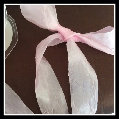 £1.20 • Buy May Arts Silky Crush Ribbon 2 Metre Lengths 38mm Wide Colour Pink