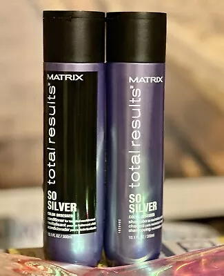 Matrix Total Results- SO SILVER Shampoo And Conditioner DUO Set (10.1 Oz) • $39