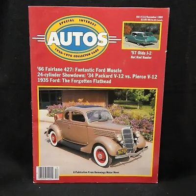 $9.95 • Buy 1935 Ford Flathead, 1934 Packard V 12, 1966 Fairlane 427 Special Interest Autos 
