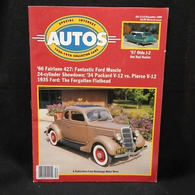 $9.95 • Buy 1935 Ford Flathead, 1934 Packard V 12, 1966 Fairlane 427 Special Interest Autos 