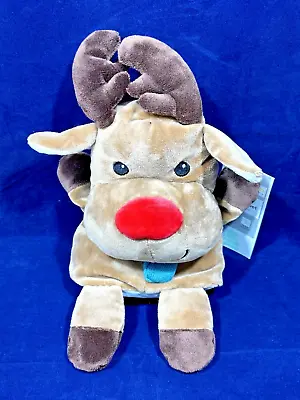 BNWT Little Town Reindeer Hand Glove Puppet Soft Toy Free UK Postage & Returns • £9.99