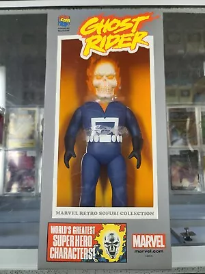 World's Greatest Super Hero GHOST RIDER Retro Sofubi Collection Marvel Medicom • $74.99