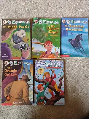 A To Z Mysteries Chapter Book Lot Set Of 5 Paperback. Buy 5 Get 1 Free • $4.89