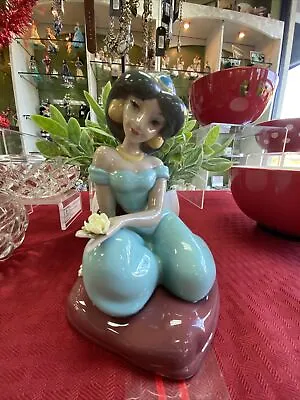 NAO By LLADRO Disney Princess Jasmine Figurine ALADDIN • £241.28
