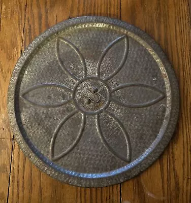 Antique Primitive Tin Skillet Lid Pot Lid Pa. 1800’s Free Shipping • $24