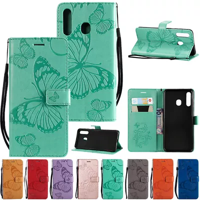 For Samsung Galaxy A30 A50 M30 New Patterned Leather Wallet Case Magnetic Cover • $14.95