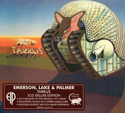 Emerson Lake & Palmer ~ Tarkus (1971) ~ Deluxe Edition • 2CD • 2016 BMG ••NEW•• • $18.98