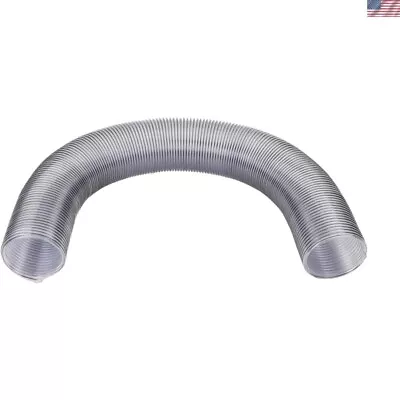 6-Inch X 10-Foot Clear Wire-Reinforced Hose - USA Made For Durability • $88.34