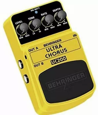 Ultra Chorus Effects Pedal Behringer UC200 • £26.97