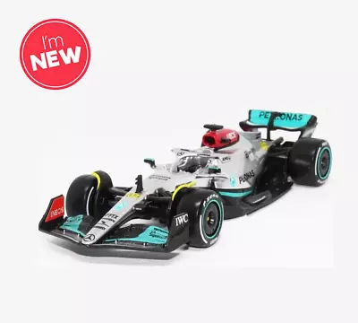 NEW 2022 Mercedes AMG F1 W13 E-Performance #44 Hamilton 1:43 By Burago #38065H • £12.50