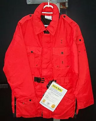 *New* Mustang MC1510 Law Enforcement Service Coat Survival Adult Med Orange #6 • $216.95