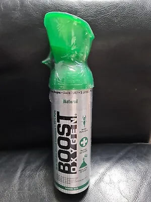 £15.50 • Buy Mini Boost Natural - 95% Pure Oxygen Can 5L Up To 150 Uses