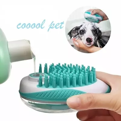 Silicon Pet Dog Cat Bath Brush Free Shipping SPA Massage Comb Soft Shower Gel  • $9.99